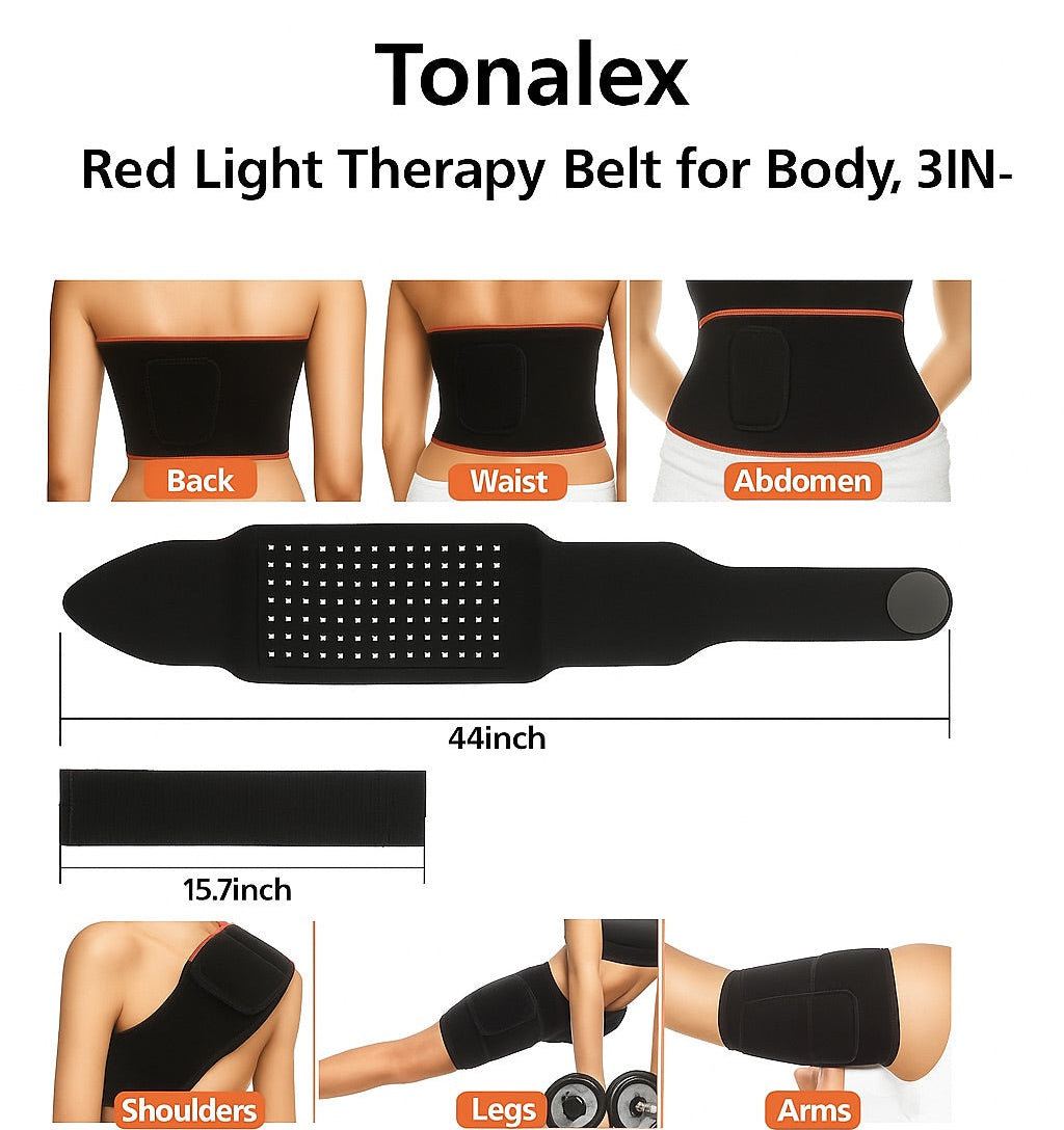 Tonalex Red Light Wrap - Lightweight, Adjustable Design